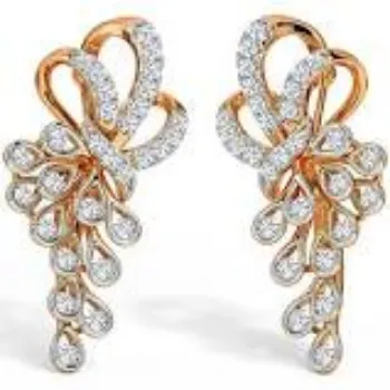 Infallible White Gold Earring 